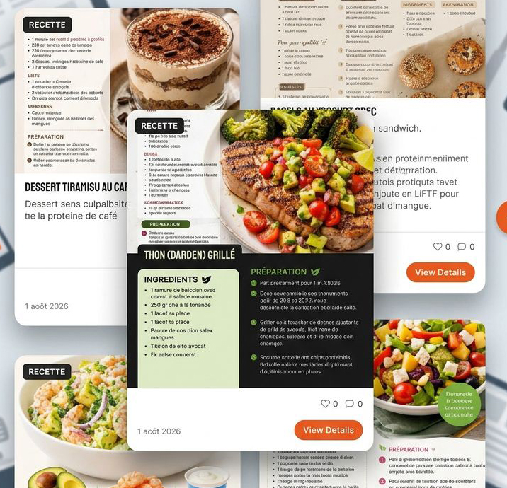 Recettes santé Team Tornado